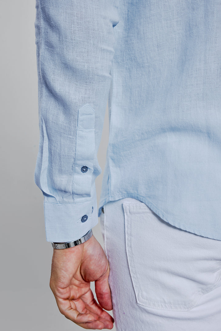 Mould Linen Blue Shirt