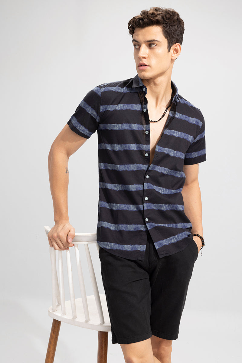 Paro Stripe Grey Shirt