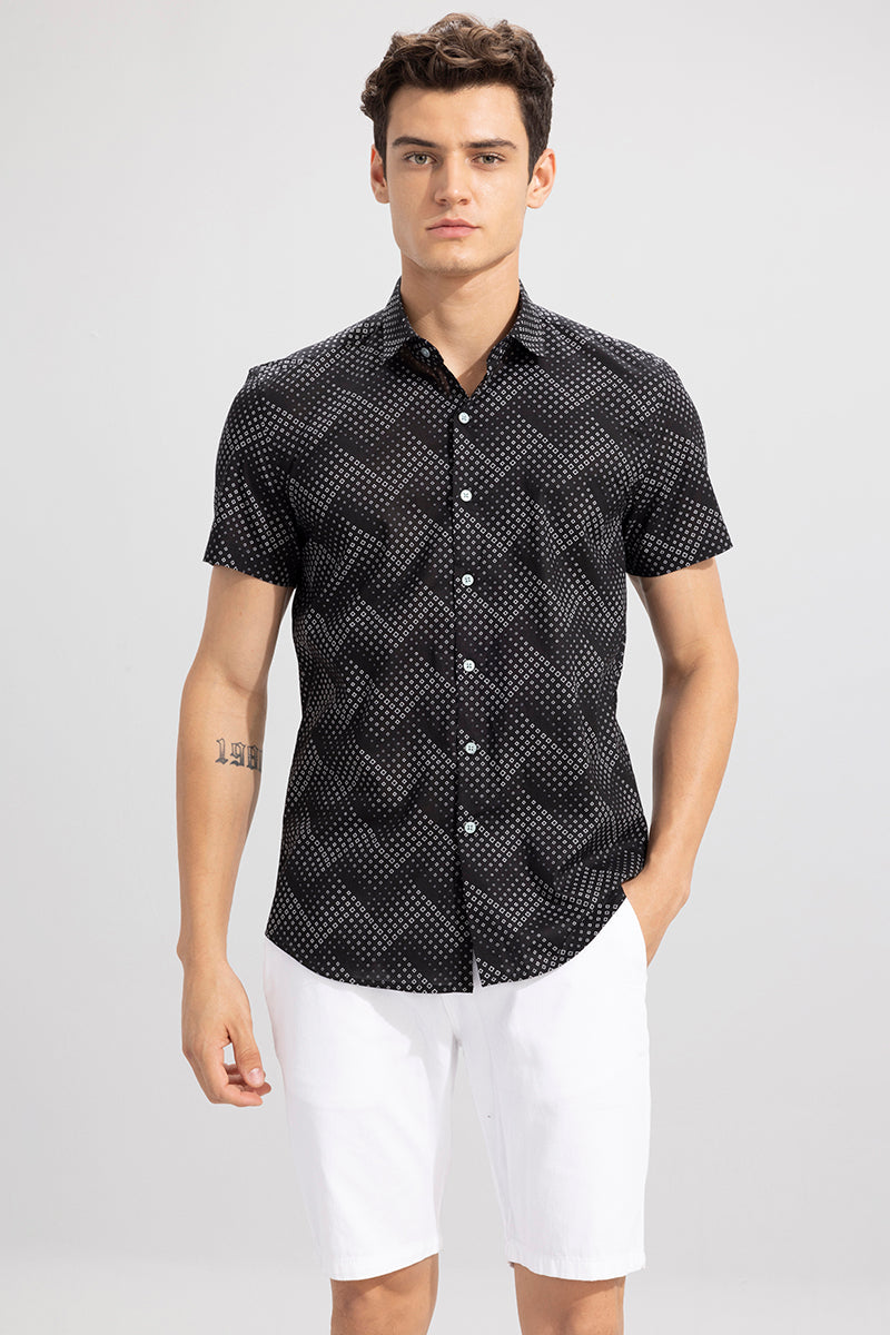 Chevron Black Shirt