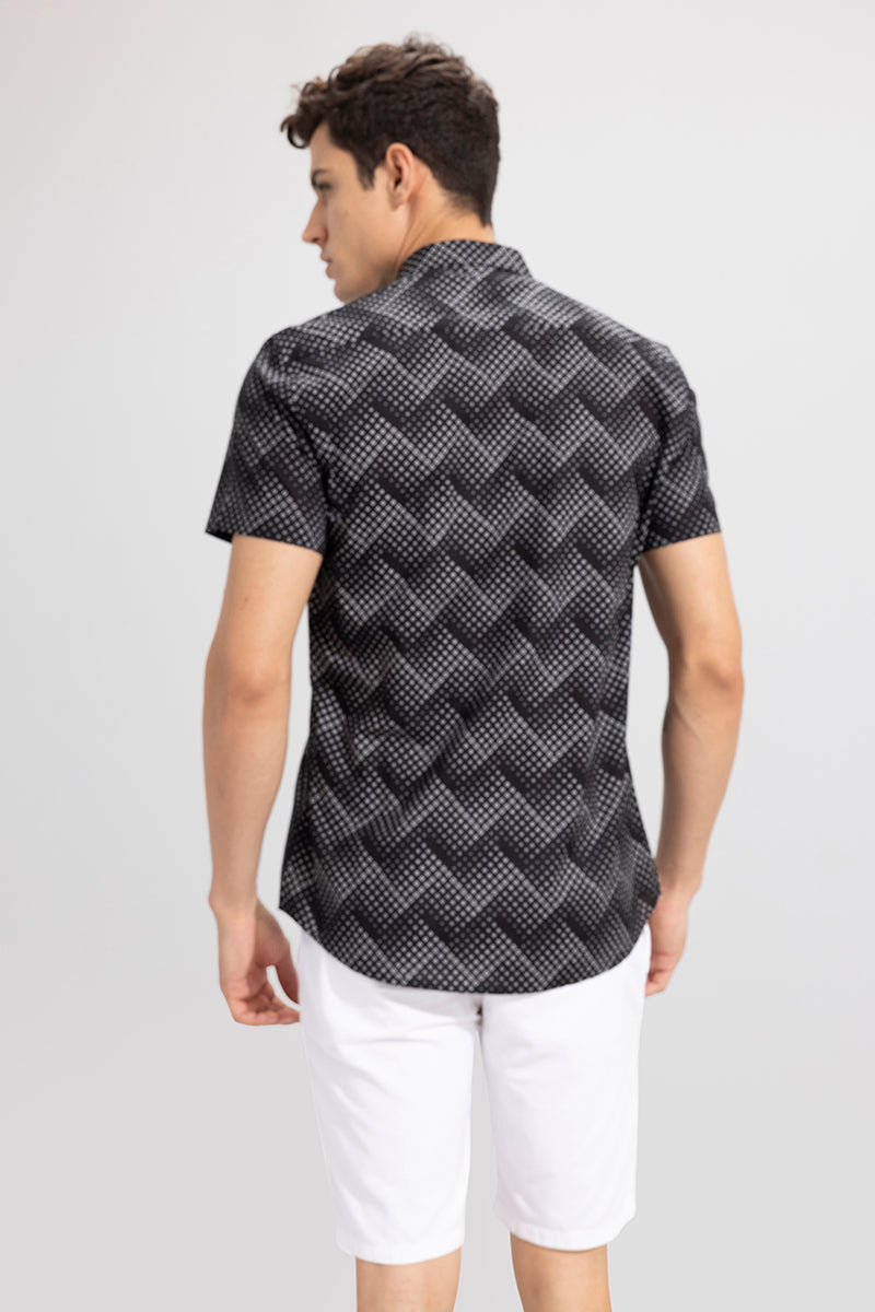 Chevron Black Shirt