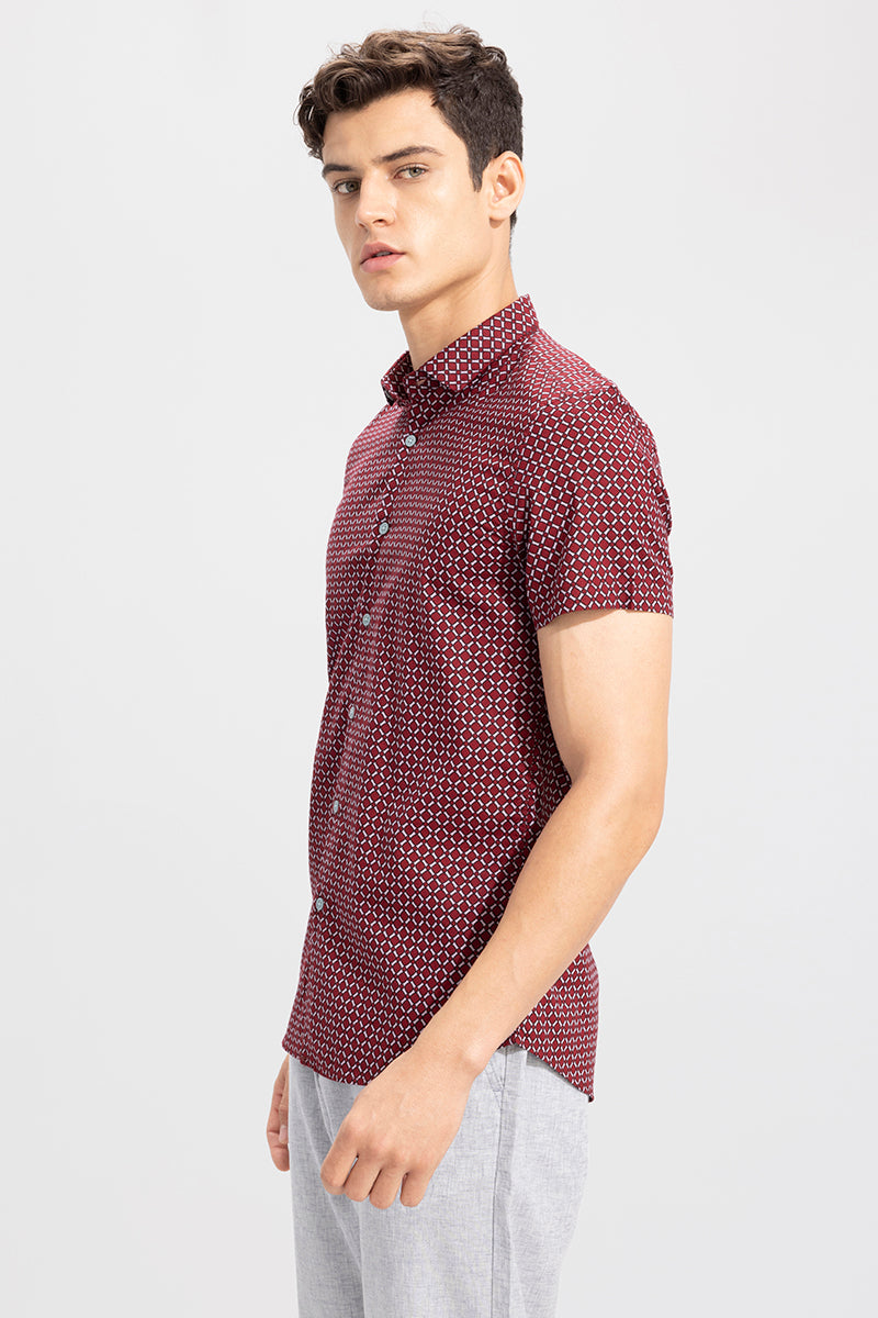 Meydan Maroon Shirt