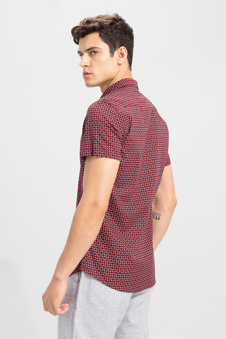 Meydan Maroon Shirt