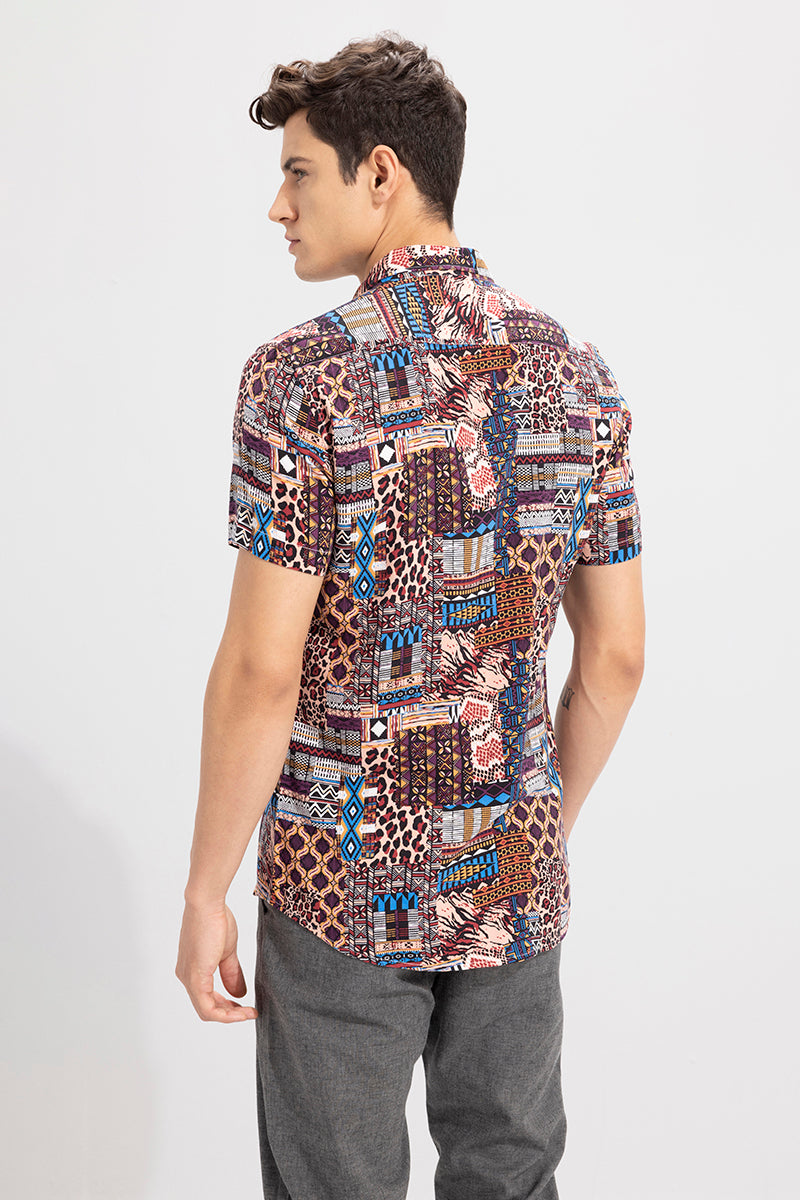 Patmix Brown Shirt