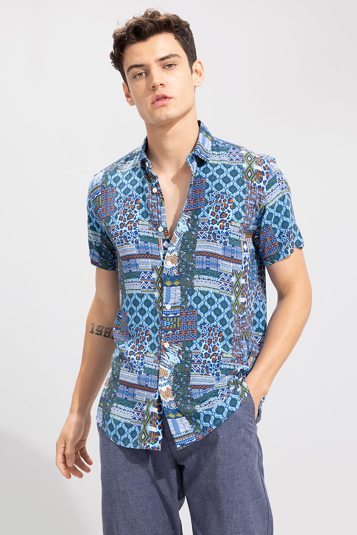 Patmix Blue Shirt