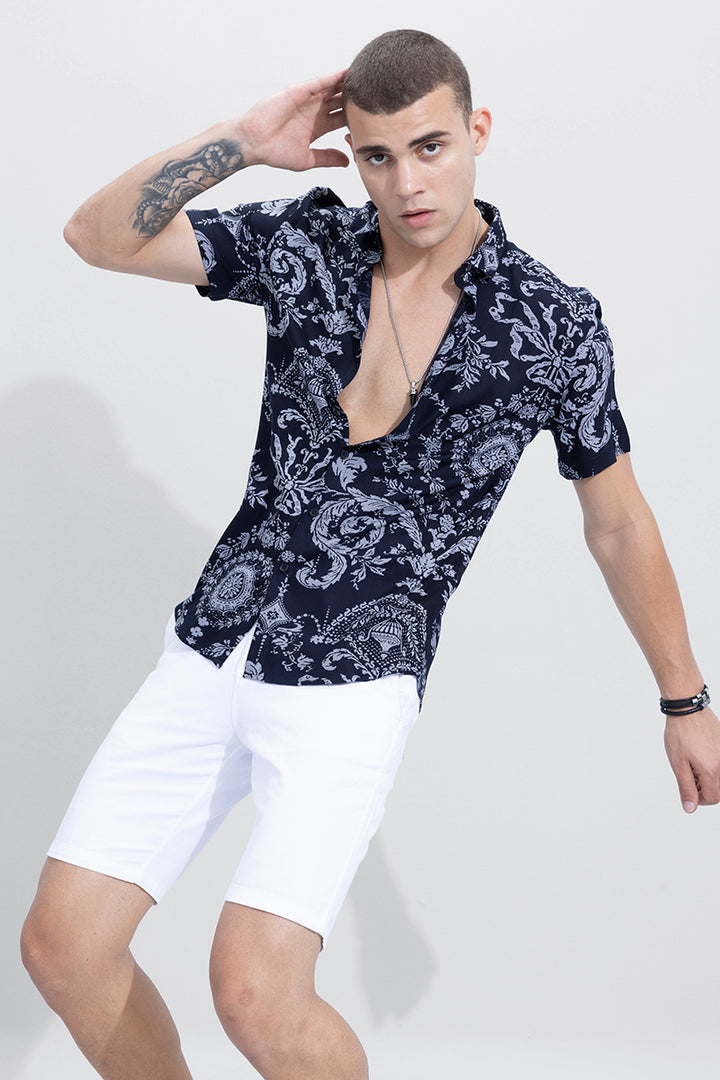 Artistico Navy Shirt