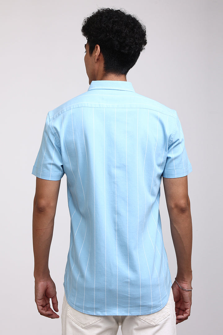 Starry Stripe Sky Blue Shirt