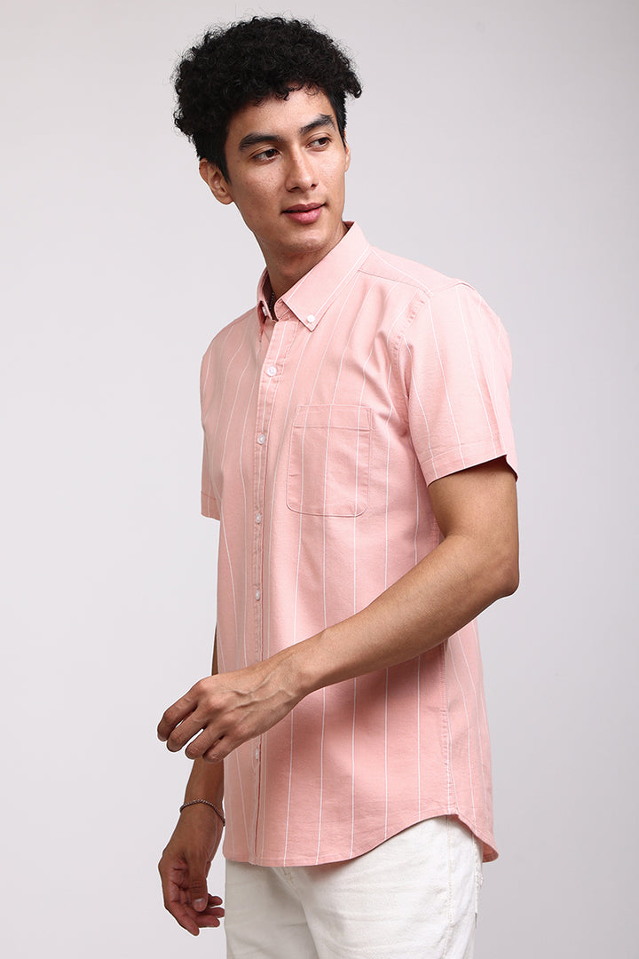 Starry Stripe Pink Shirt