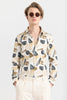 Abstract Gem Beige SHirt