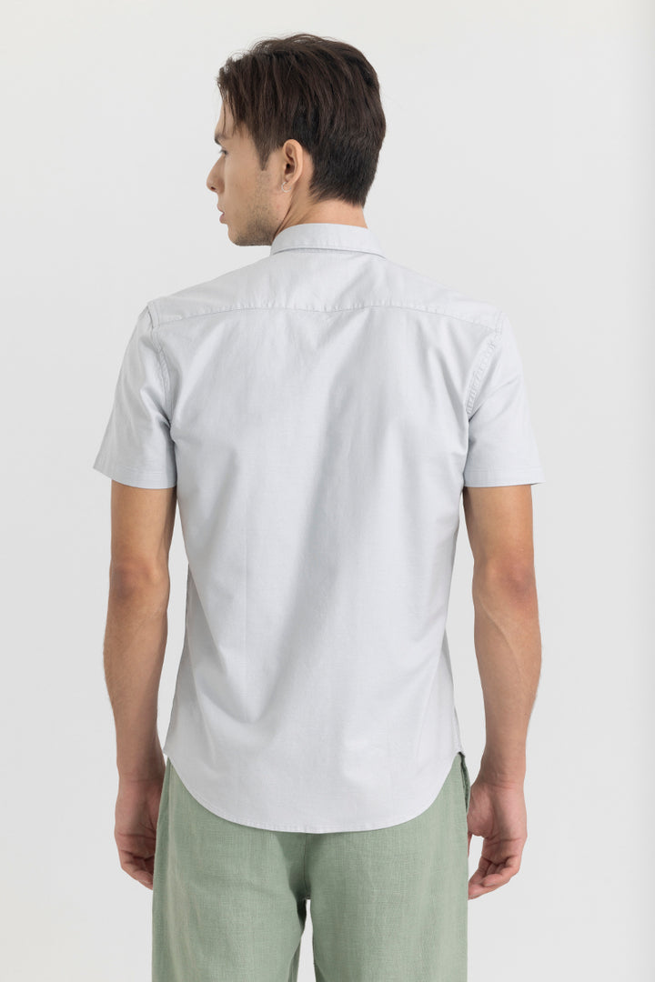 Ivory Embrace Grey Oxford Shirt