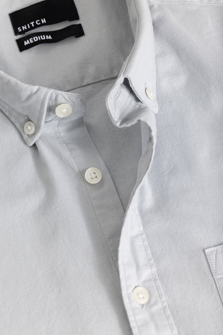 Ivory Embrace Grey Oxford Shirt