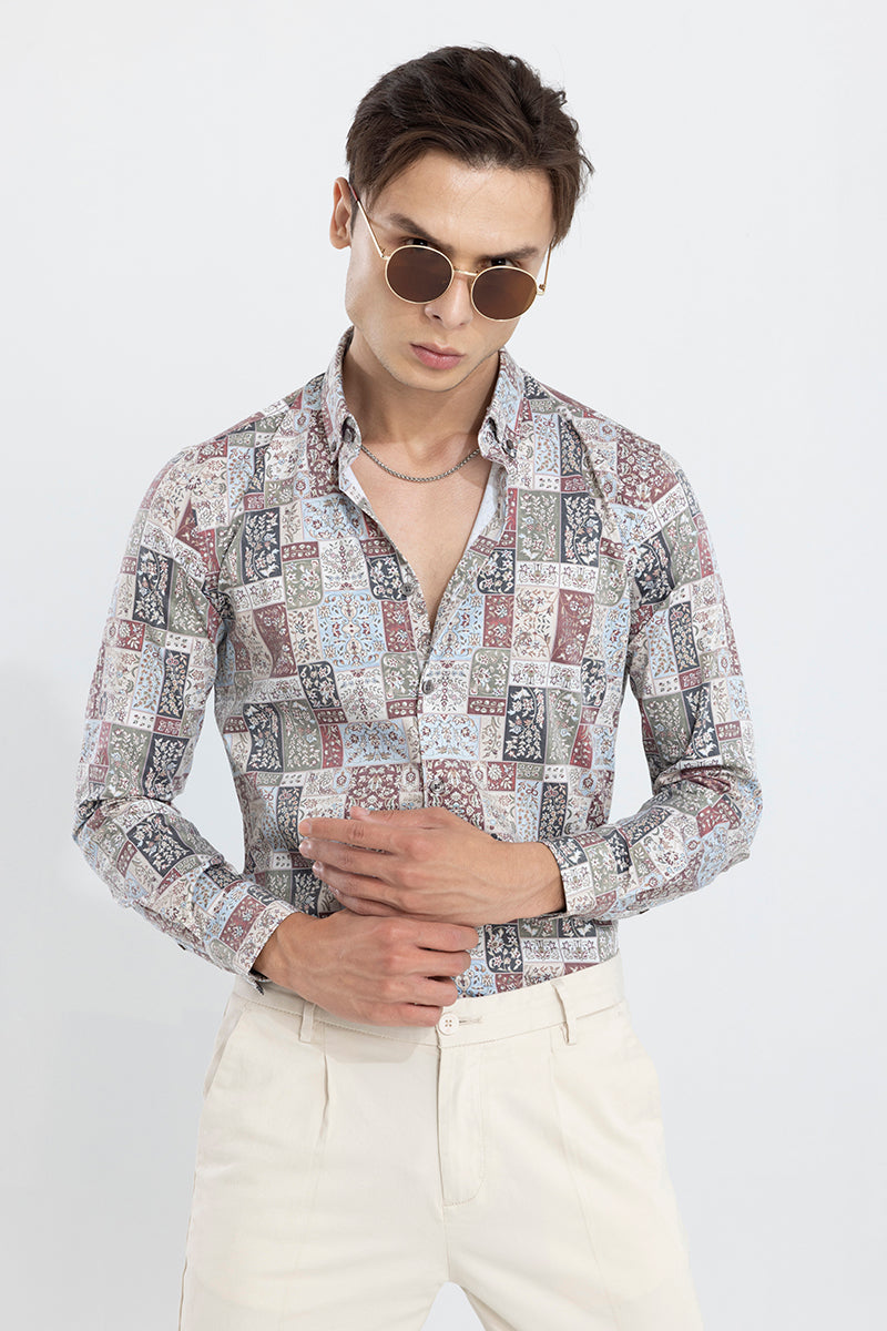 Persian Retro Multicolor Shirt