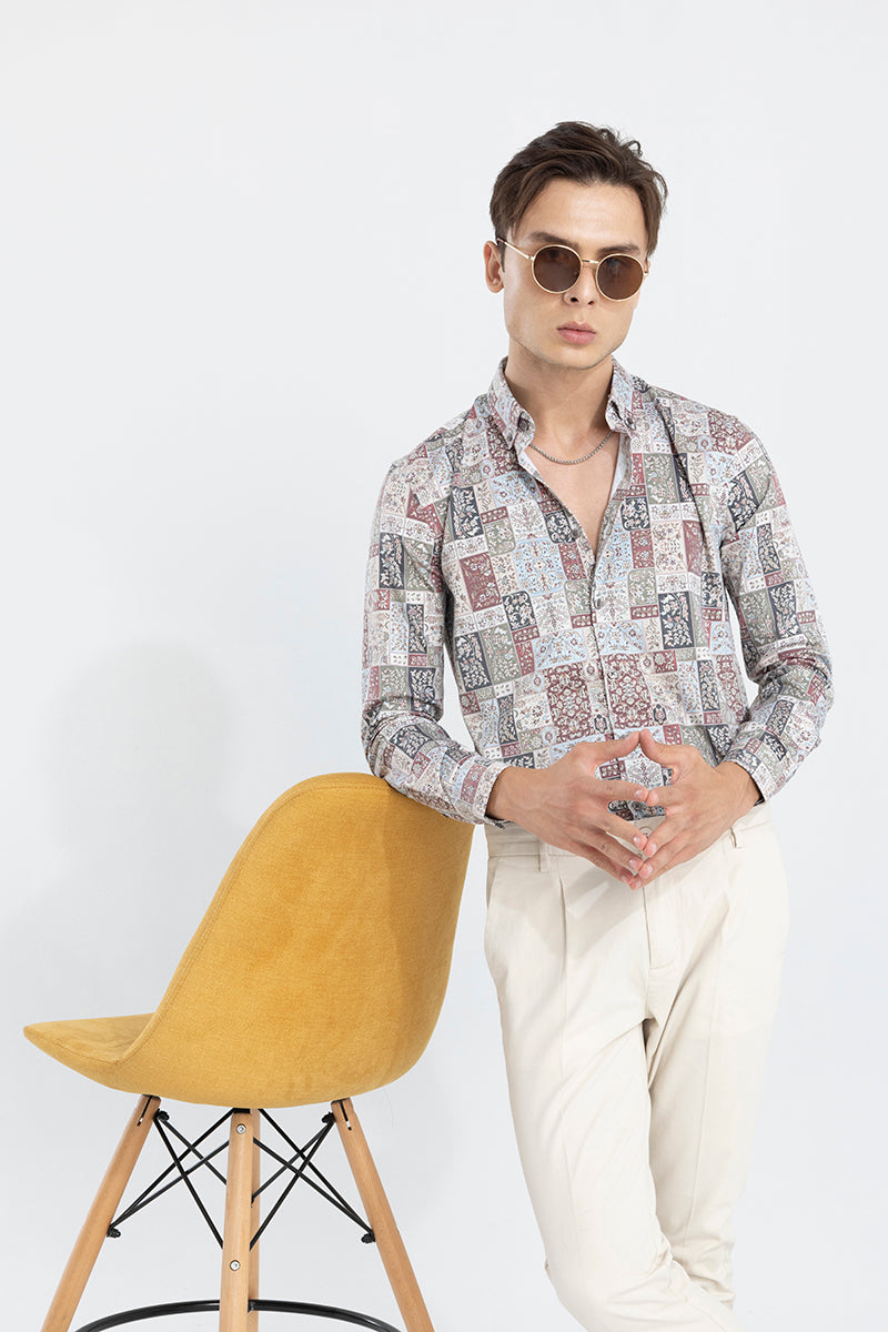 Persian Retro Multicolor Shirt