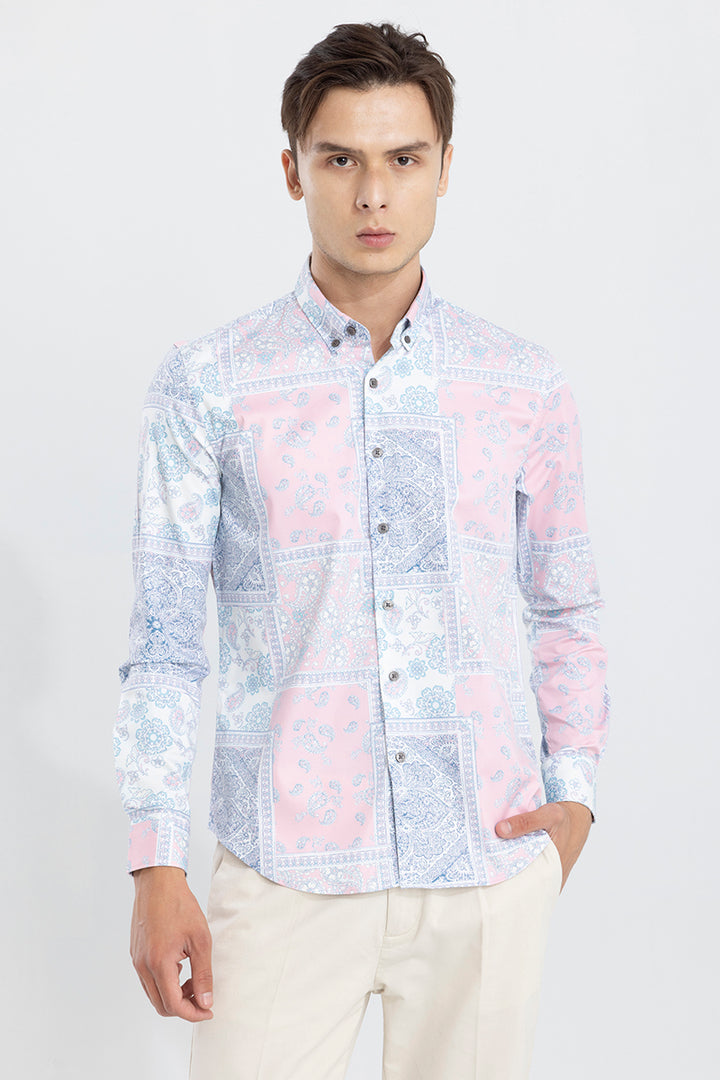 Banquet Paisley Pink Shirt