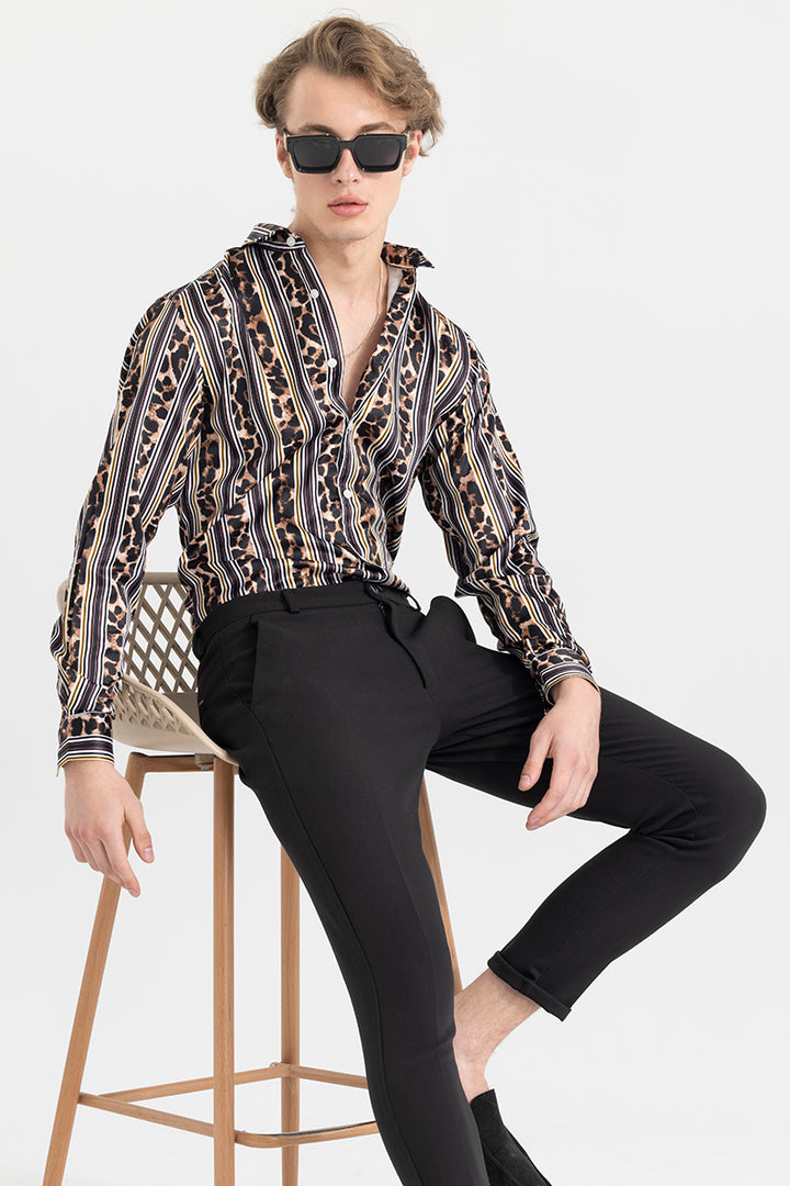 Ocelot Black Stripe Shirt