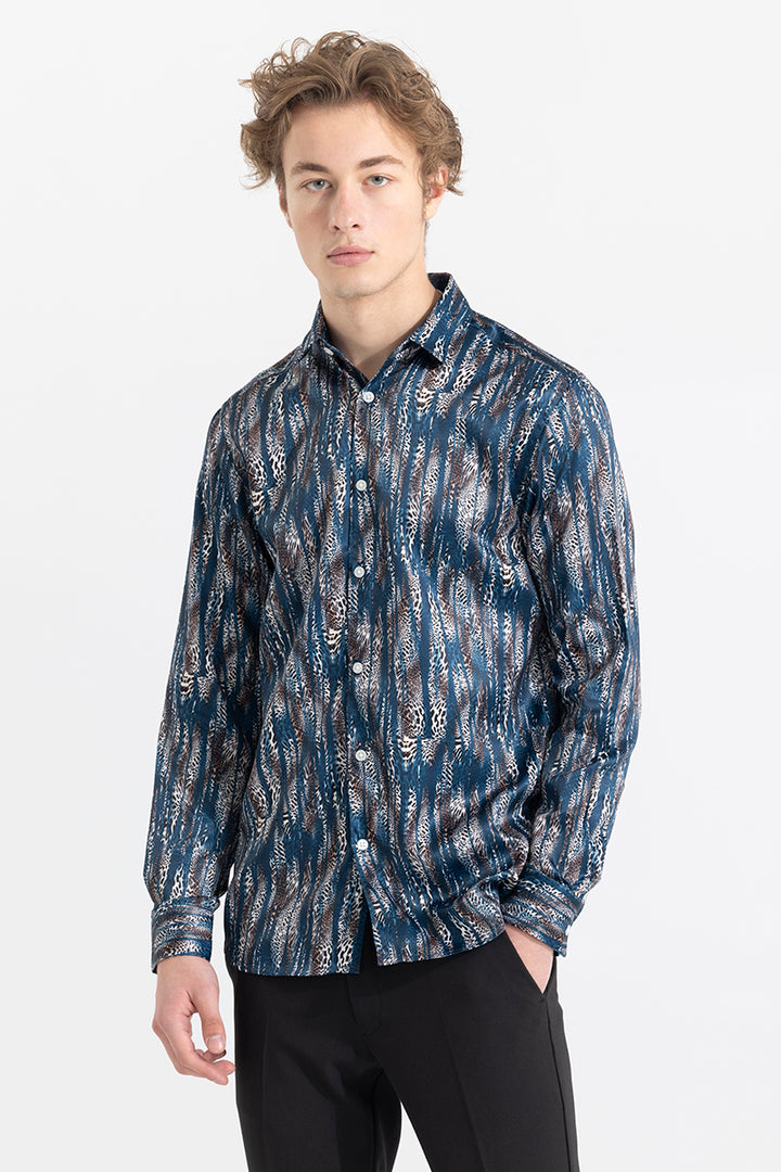 Caracal Blue Shirt