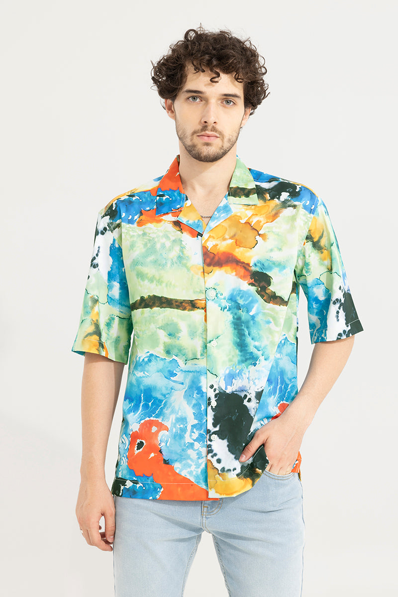 Splash Colour Multicolour Shirt