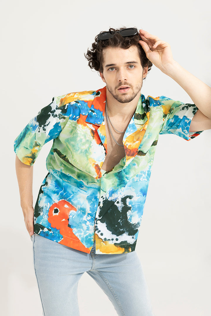 Splash Colour Multicolour Shirt