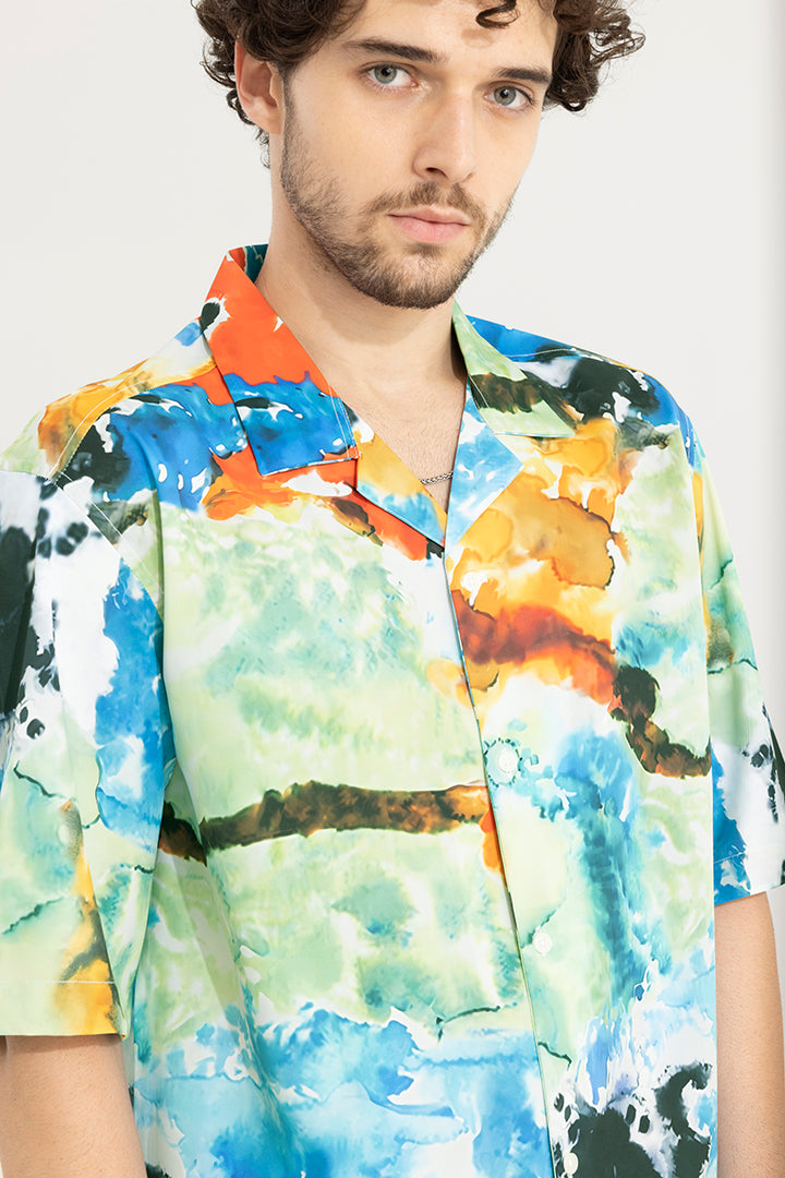 Splash Colour Multicolour Shirt