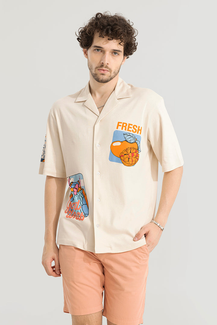 Summer Ready Cream Shirt