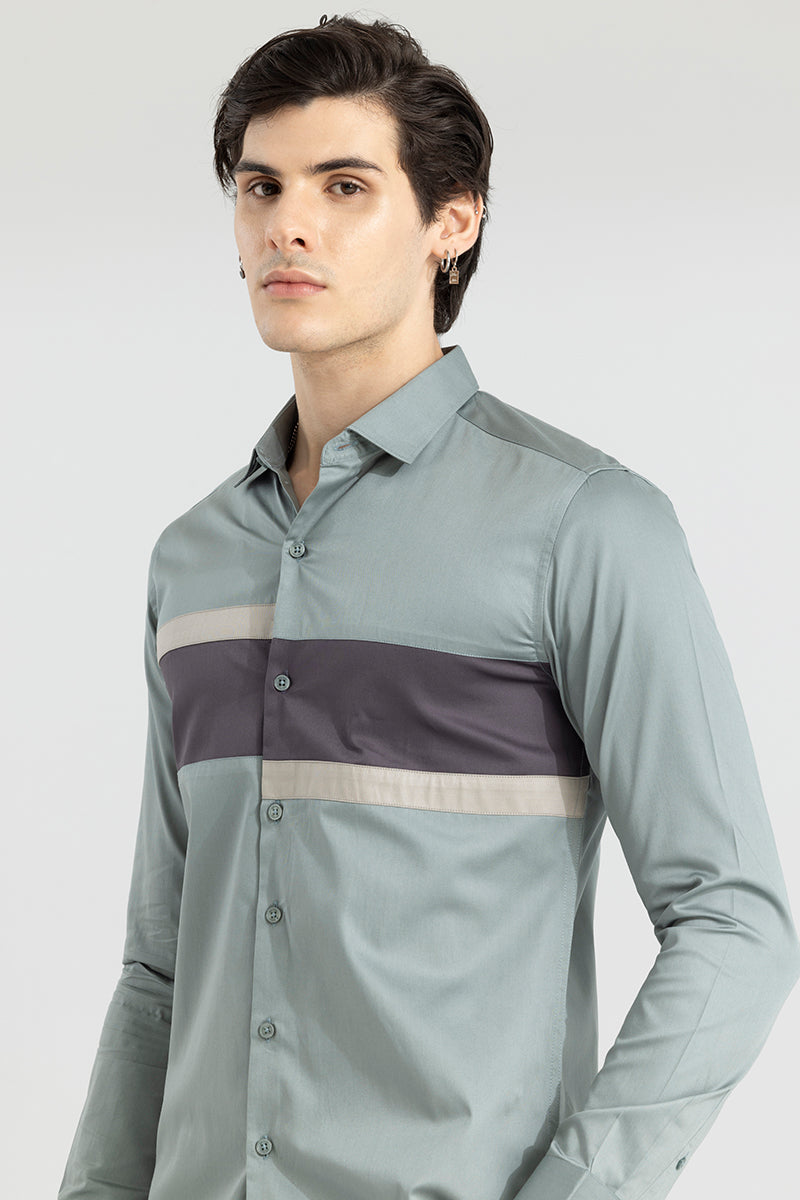 Pop Palette Sage Green Shirt