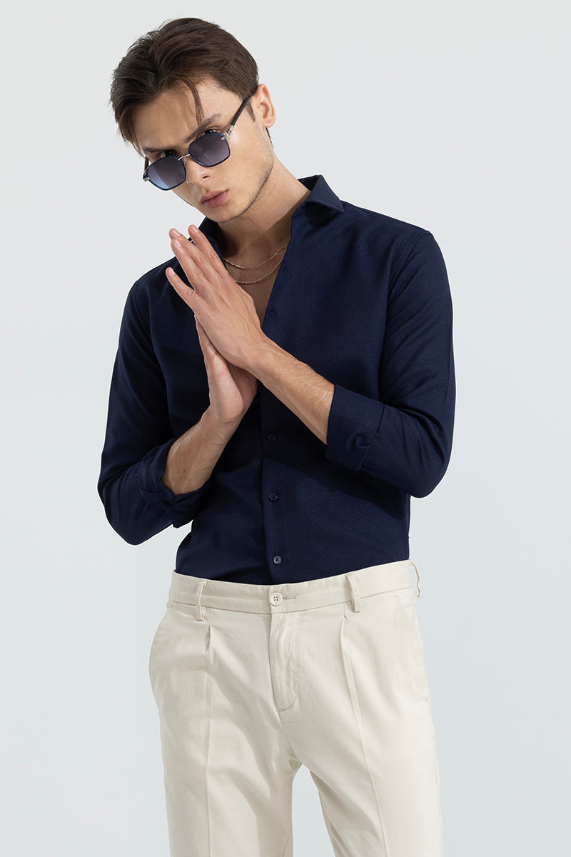 Crapepoly Navy Shirt