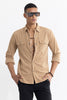 Jezzi Khaki Corduroy Overshirt