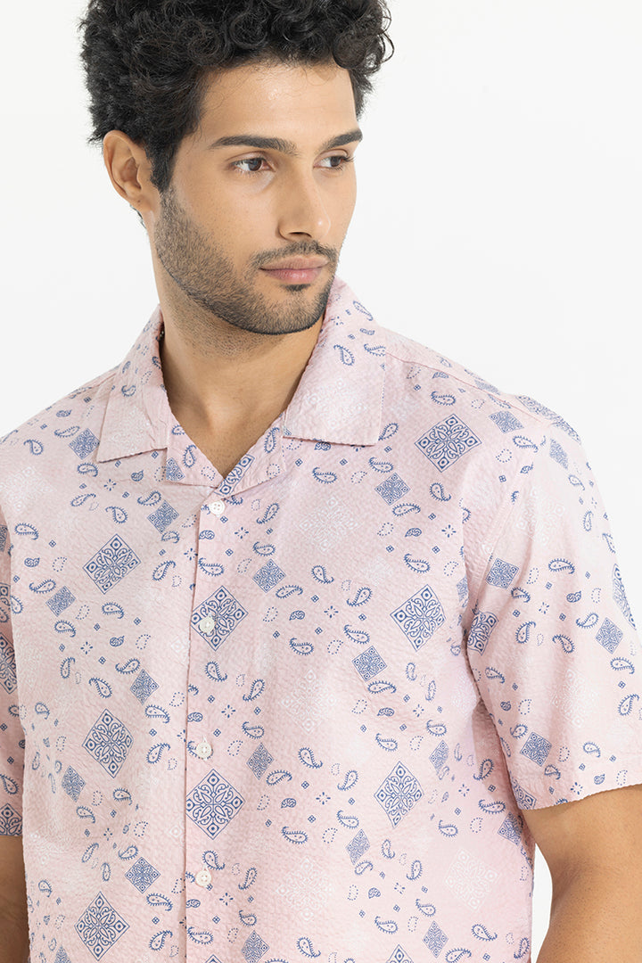 Dwarf Paisley Pink Shirt