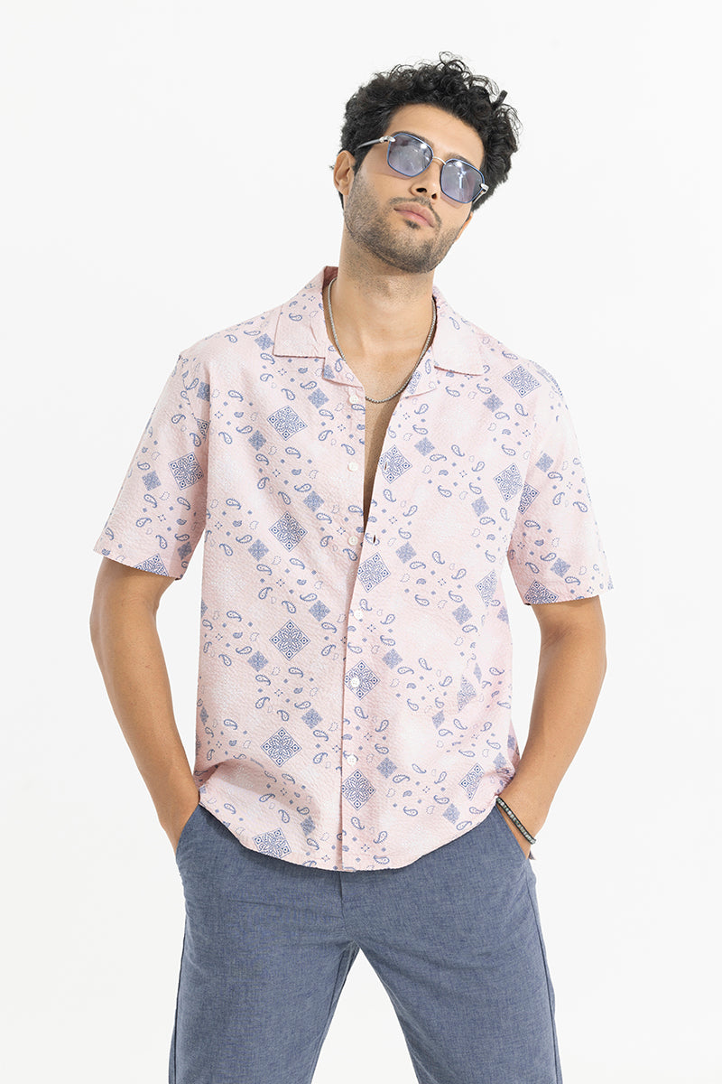 Dwarf Paisley Pink Shirt