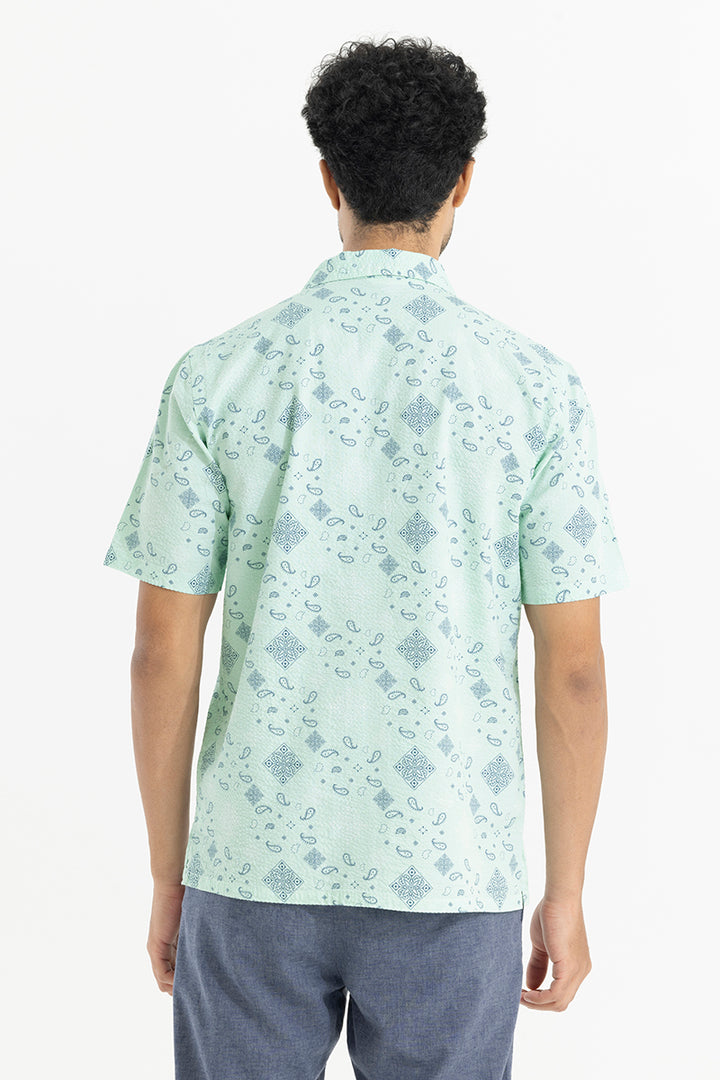 Dwarf Paisley Green Shirt