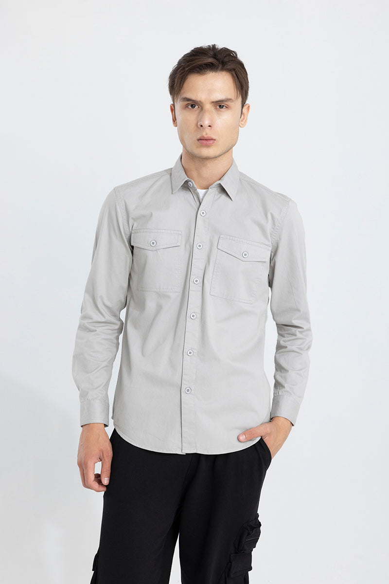 Gentle Allure Grey Shirt