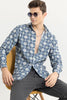 Element Motif Blue Shirt