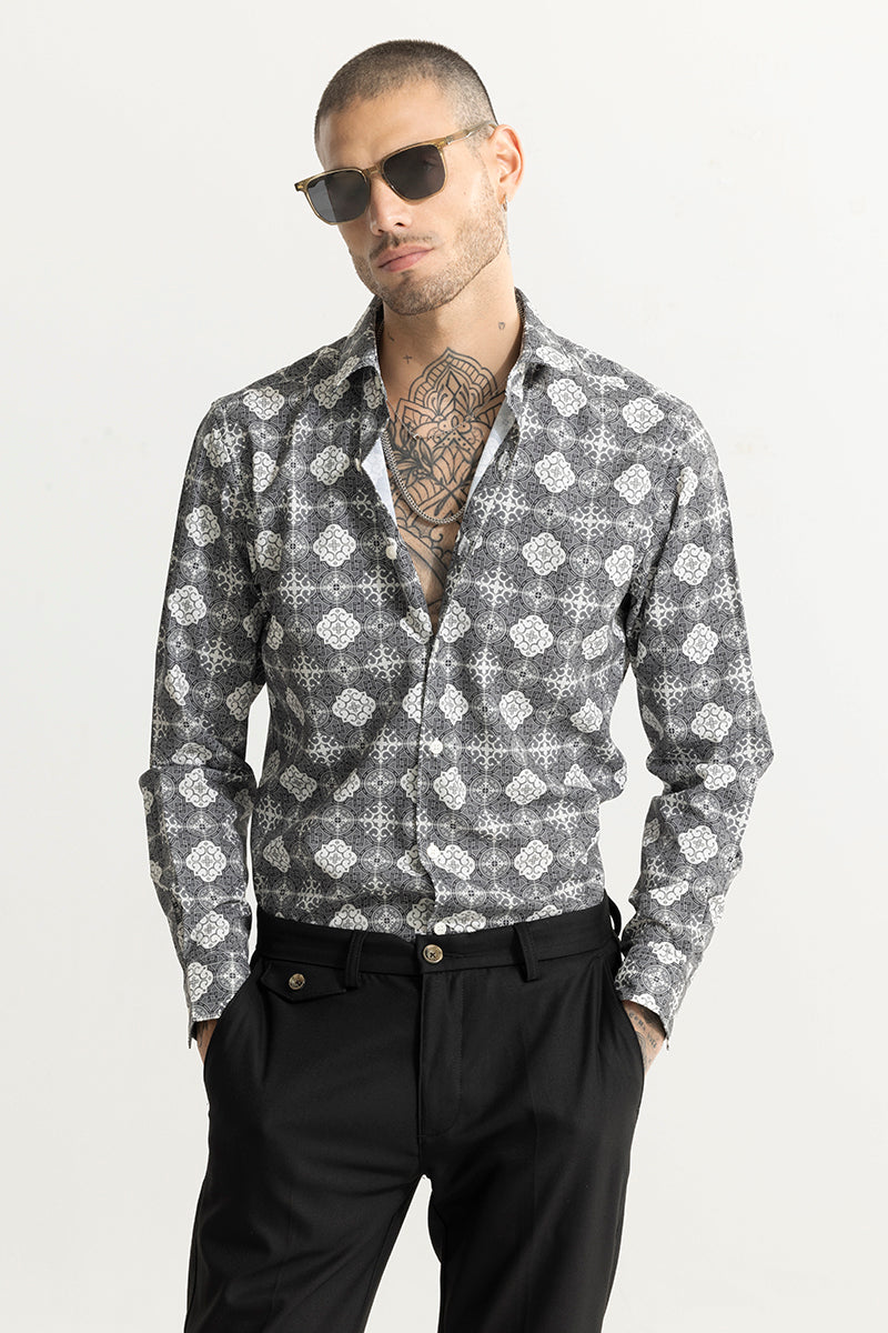 Element Motif Grey Shirt