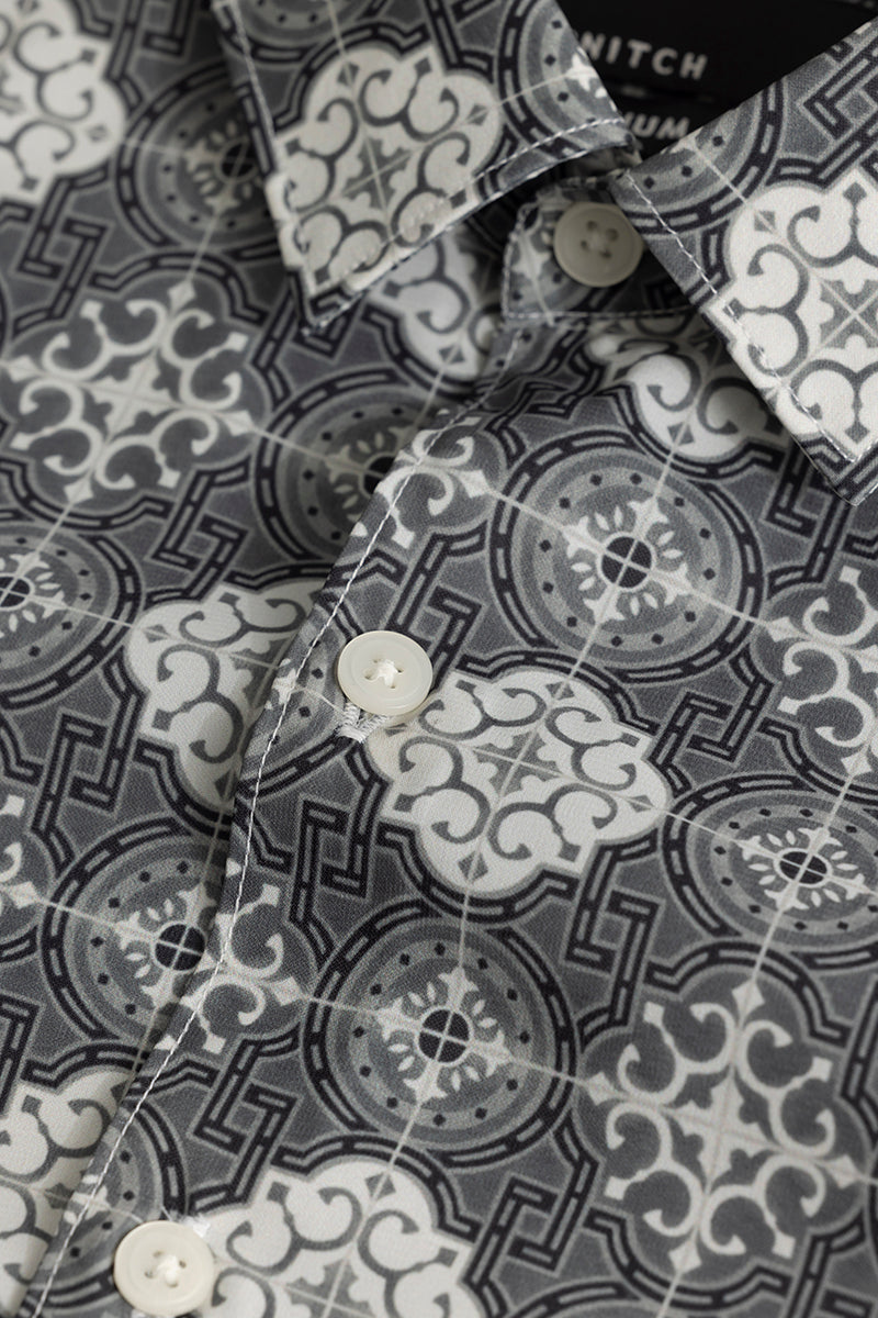 Element Motif Grey Shirt