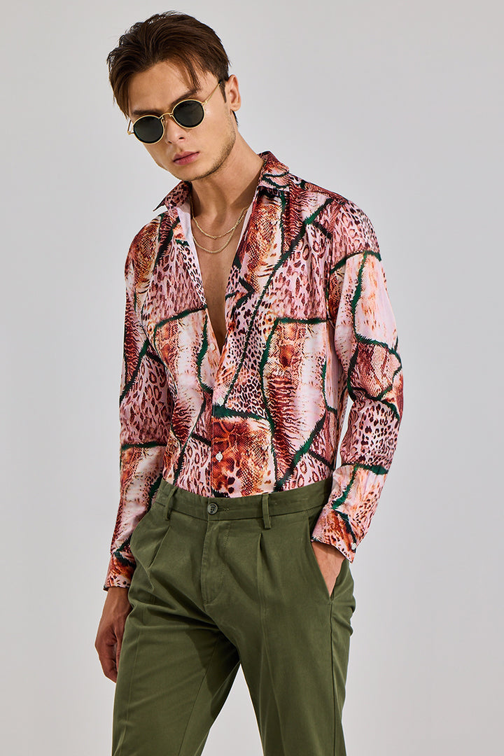 LeopardLoom Multicolour Shirt