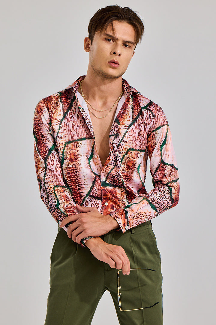 LeopardLoom Multicolour Shirt