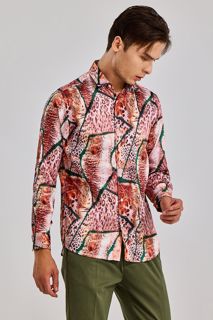 LeopardLoom Multicolour Shirt