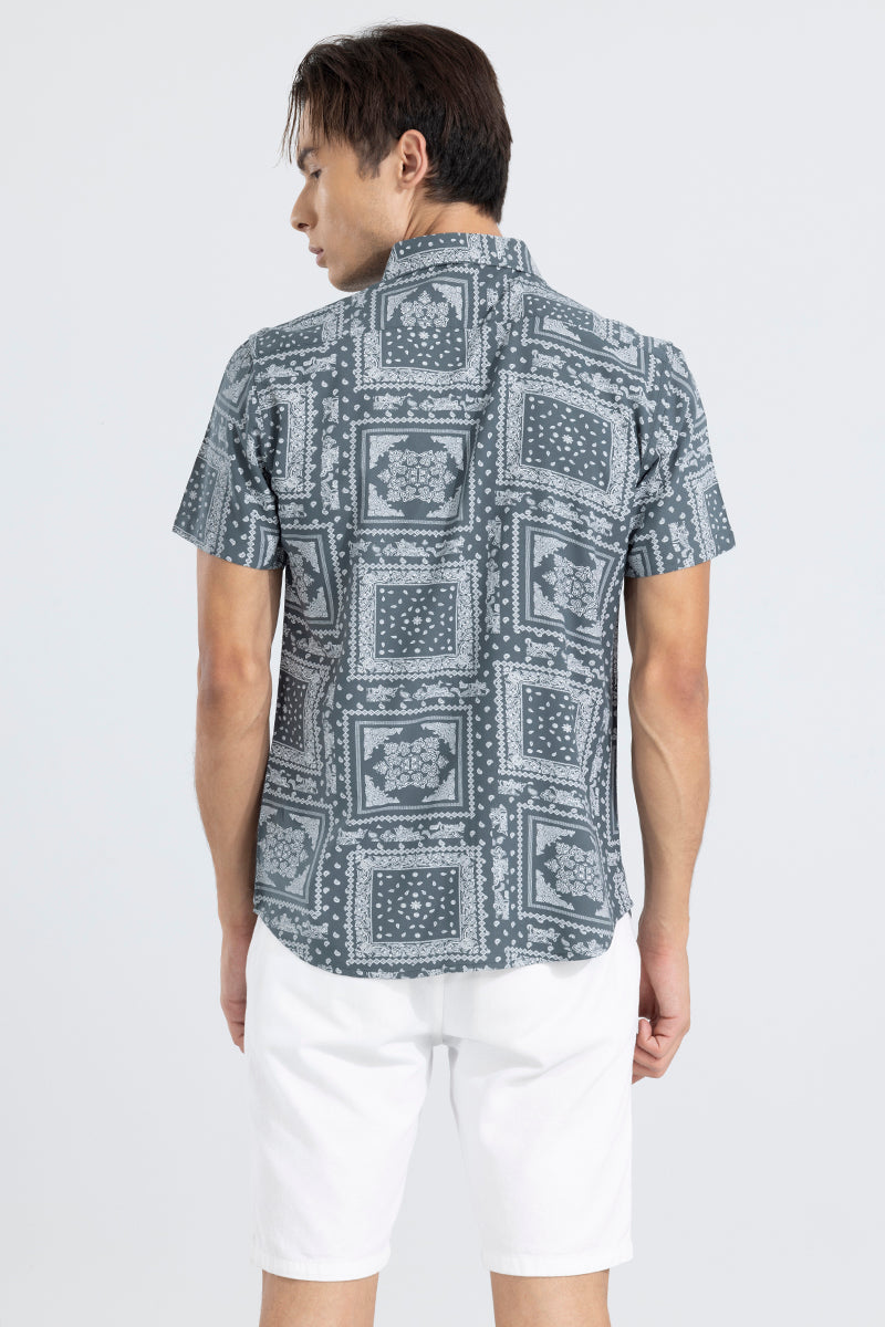 Jubilee Paisley Grey Shirt