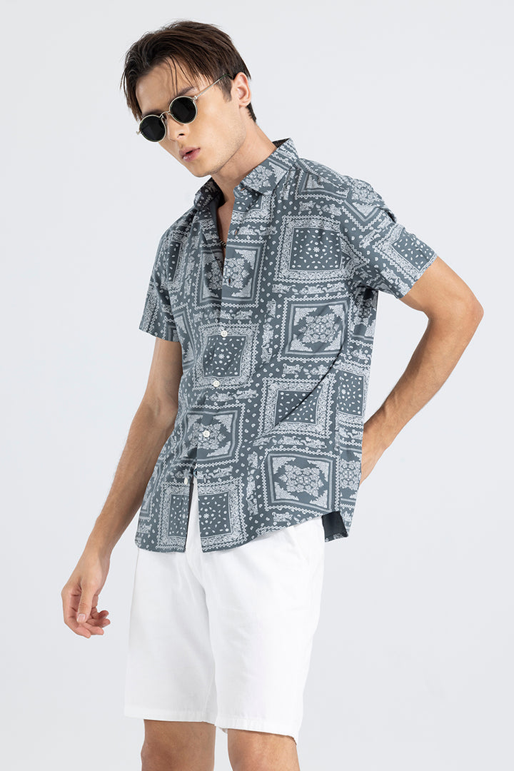 Jubilee Paisley Grey Shirt