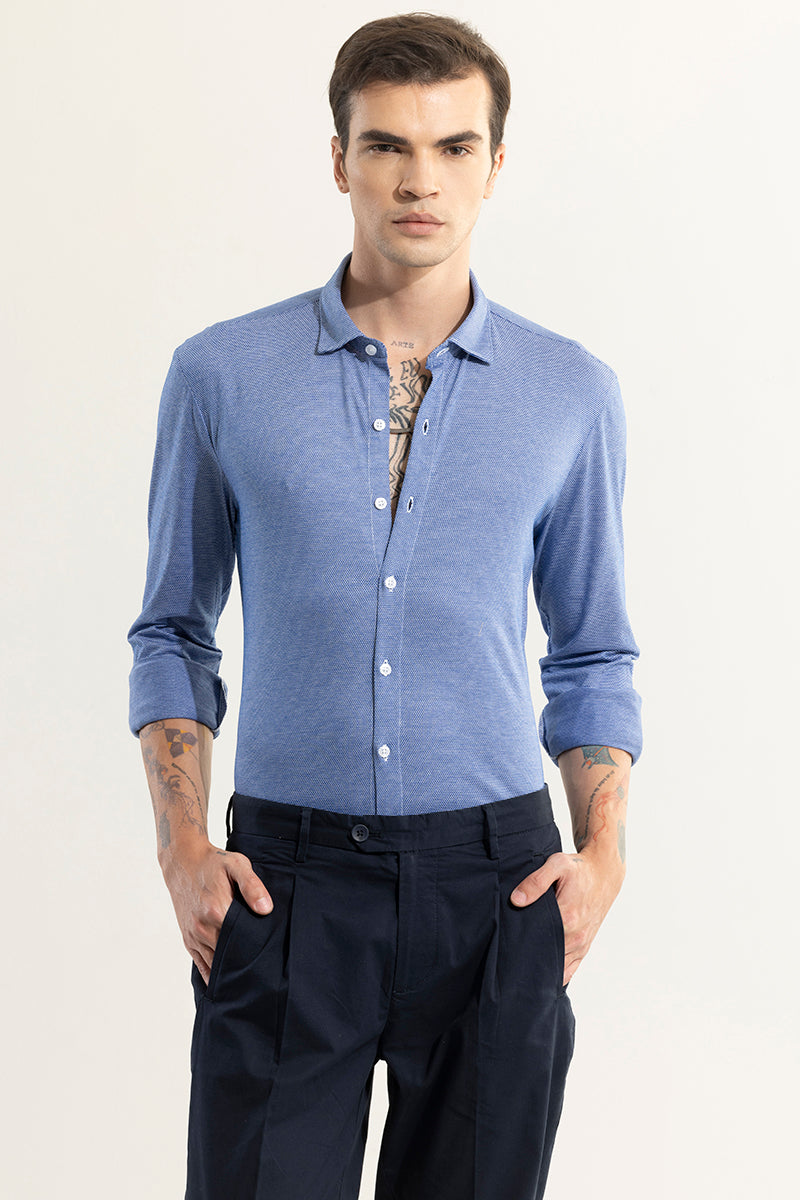 Mystique Brick Blue Shirt