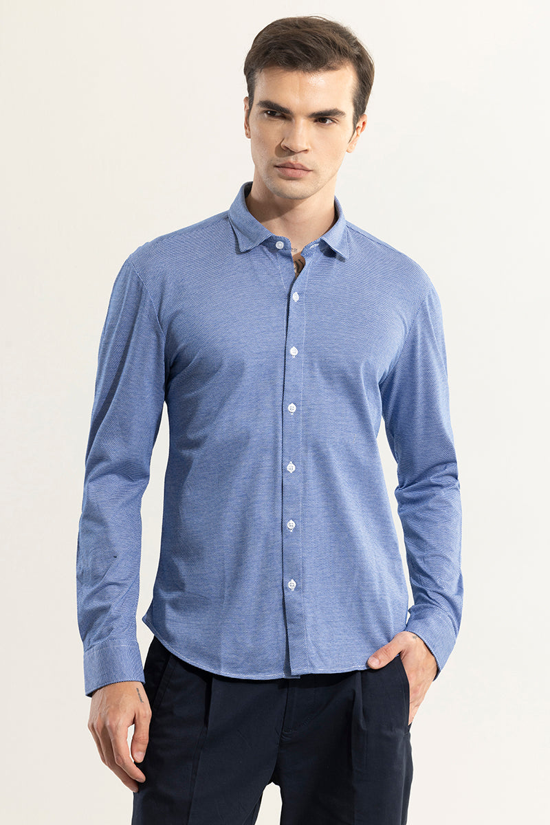 Mystique Brick Blue Shirt