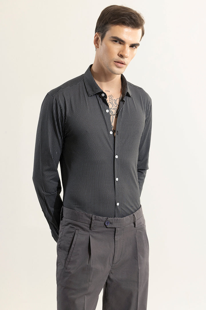 EasyFlex Hexa Black Shirt