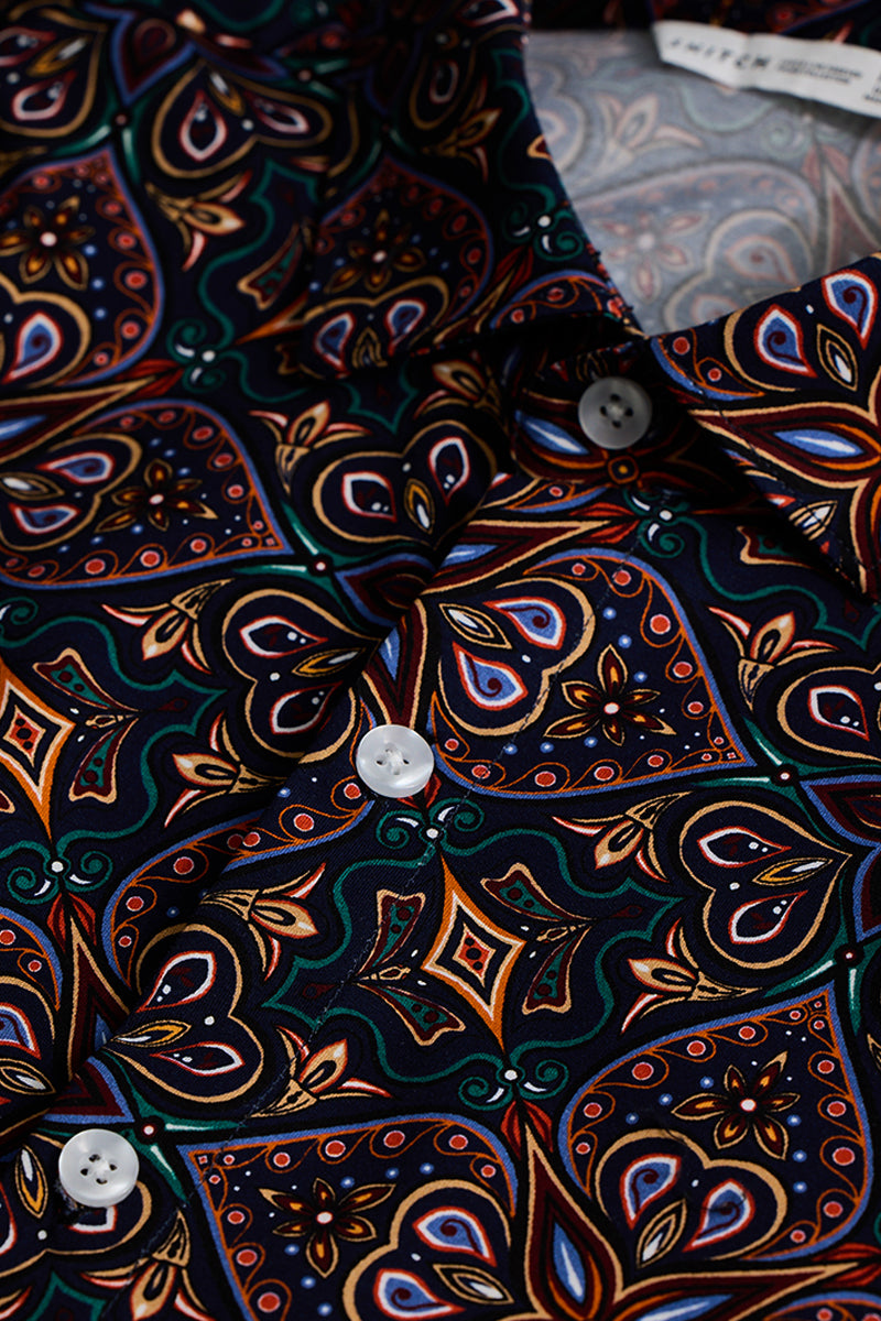 EasyFlex Petal Motif Multicolour Shirt