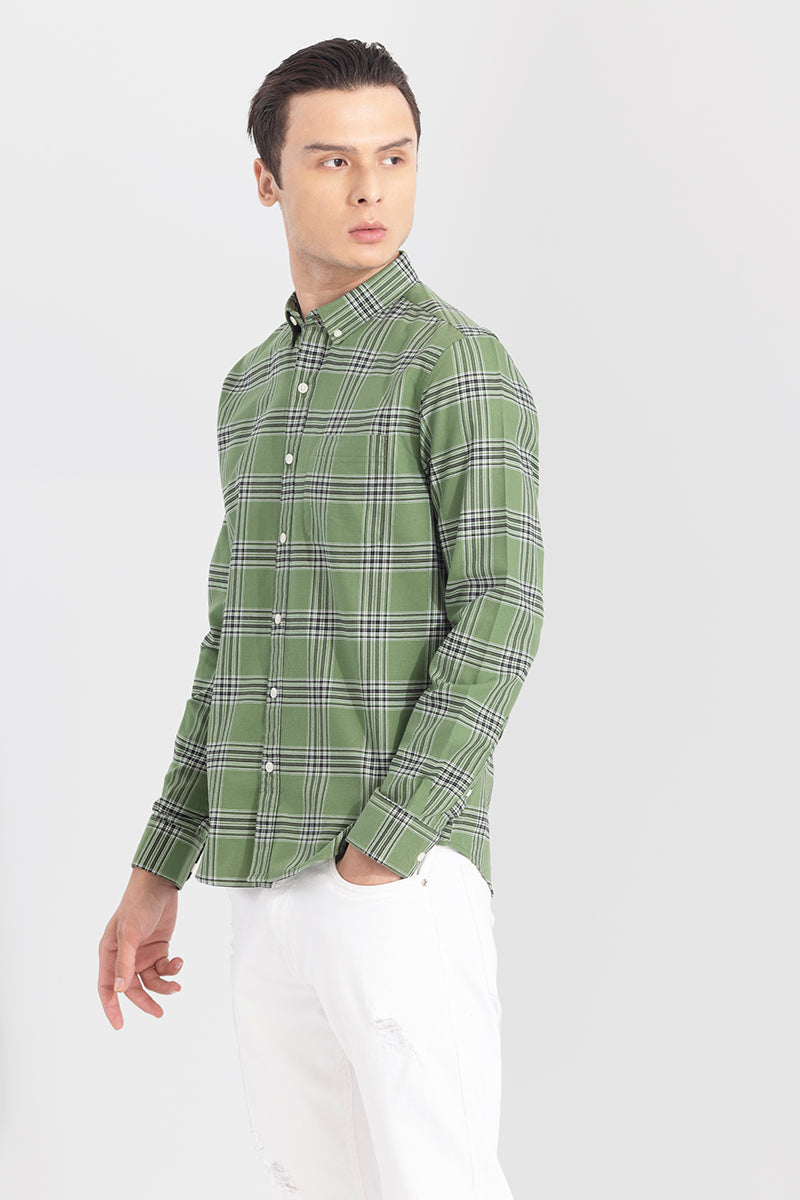 Nomad's Check Green Shirt