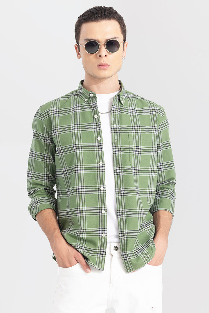 Nomad's Check Green Shirt