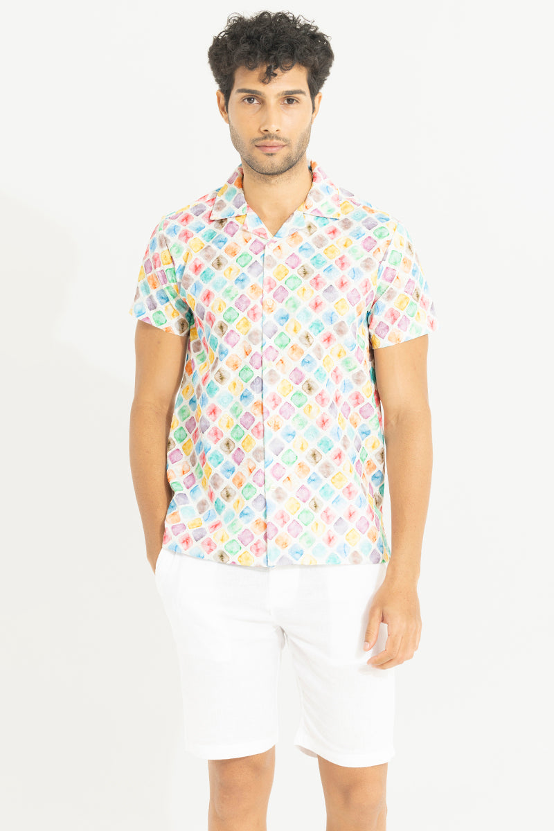 Multihue Embroidery Shirt