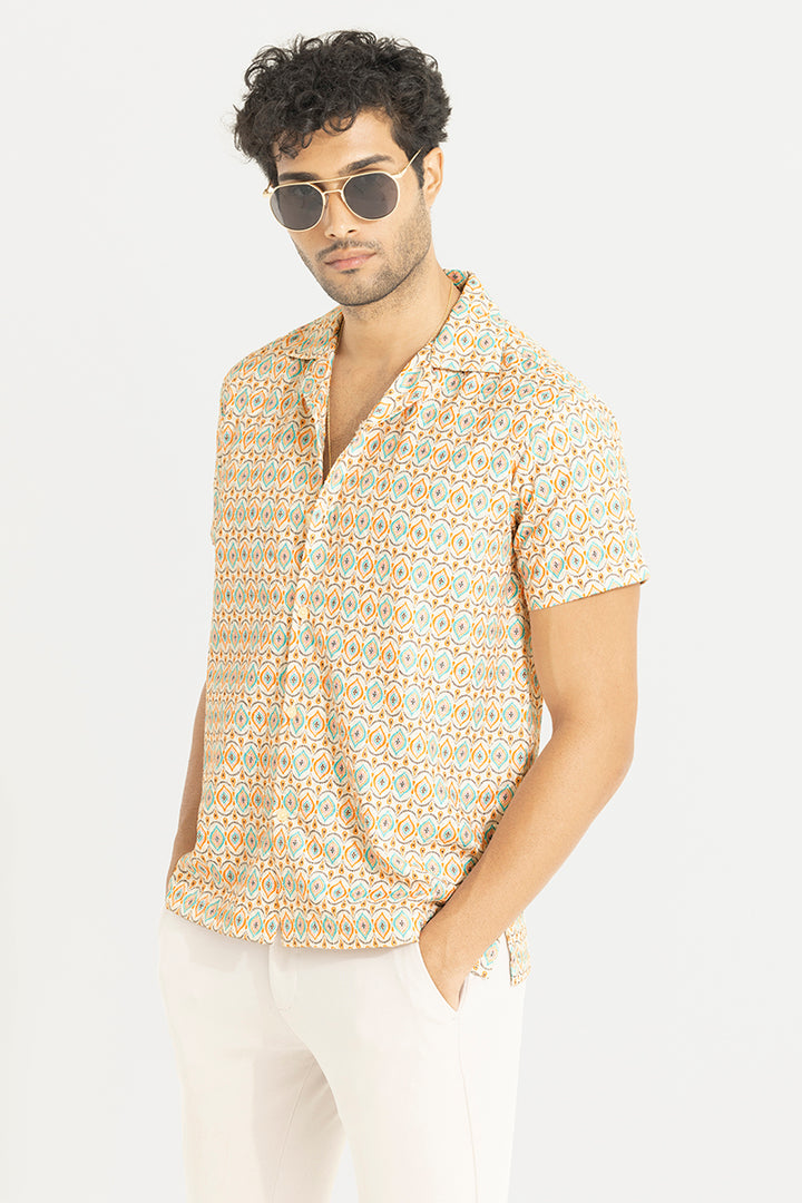 Onthread Yellow Embroidery Shirt