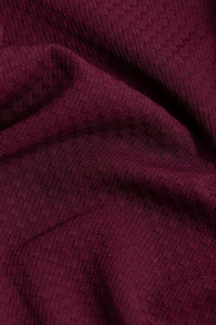 Breezy Bluffs Burgundy Shirt