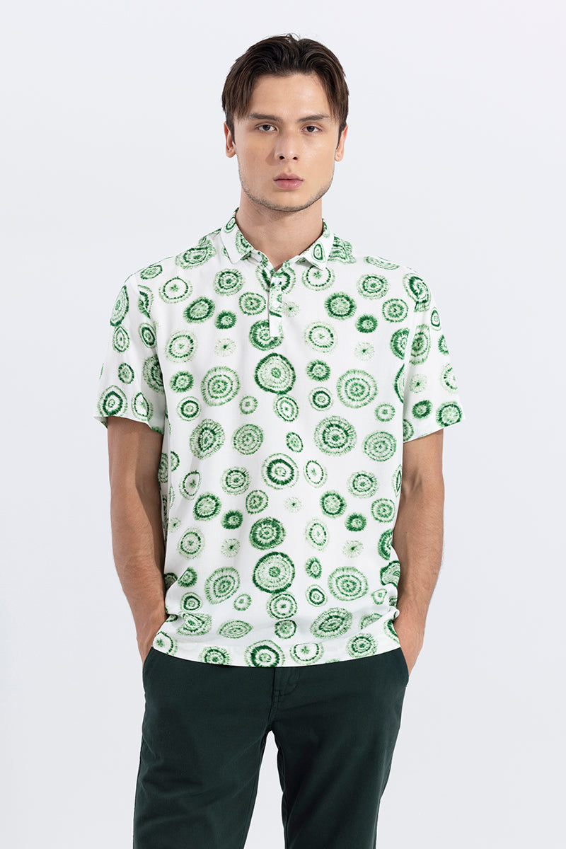 Halo Green Polo T-Shirt