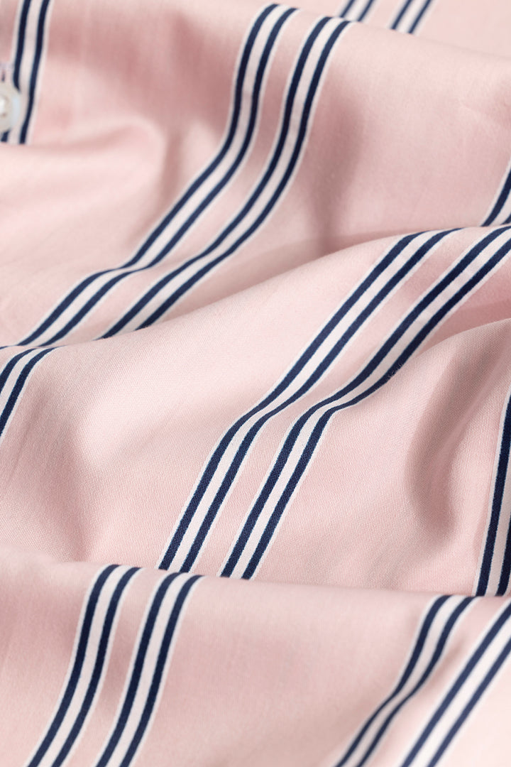 Quadruple Pink Stripe Shirt