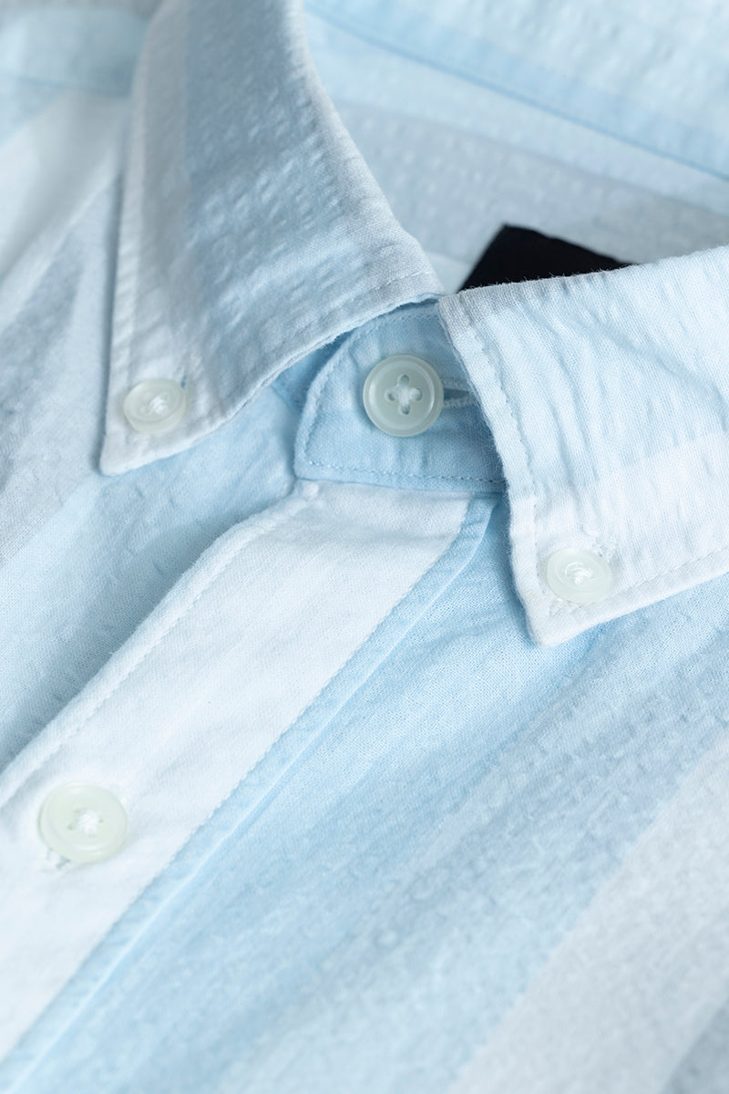 Dapper Stripe Sky Blue Shirt